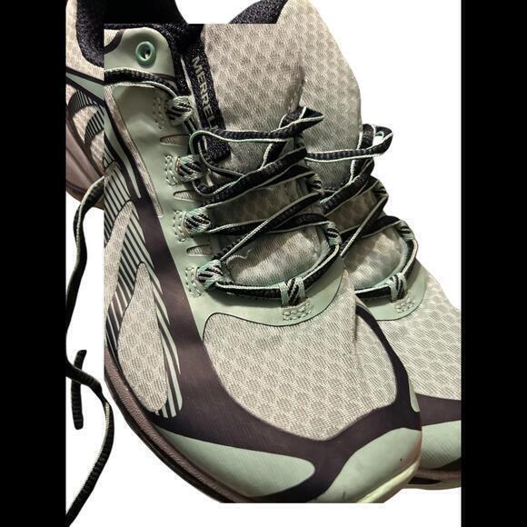 Merrell women's siren edge‎ 3 aqua / navy blue hiking shoes vj034430msize 8 - Picture 1 of 9